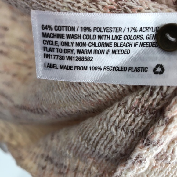 Knox Rose Womens Cardigan Size M Western Fringe Boho Open Front Crochet Dolman - Picture 6 of 12